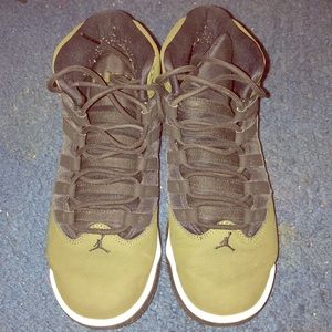 Olive green Jordan’s